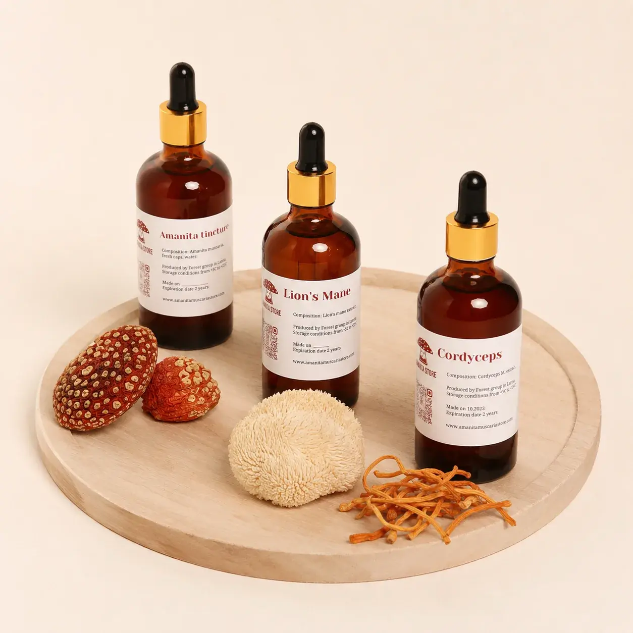 Set of 3 tinctures — 3 tinctures — photo 2