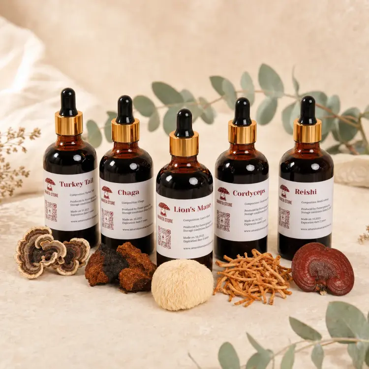 Set of 5 tinctures — 5 tinctures