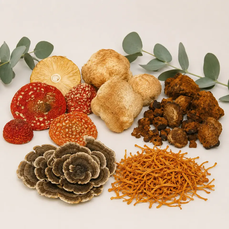 Getrocknete Pilze