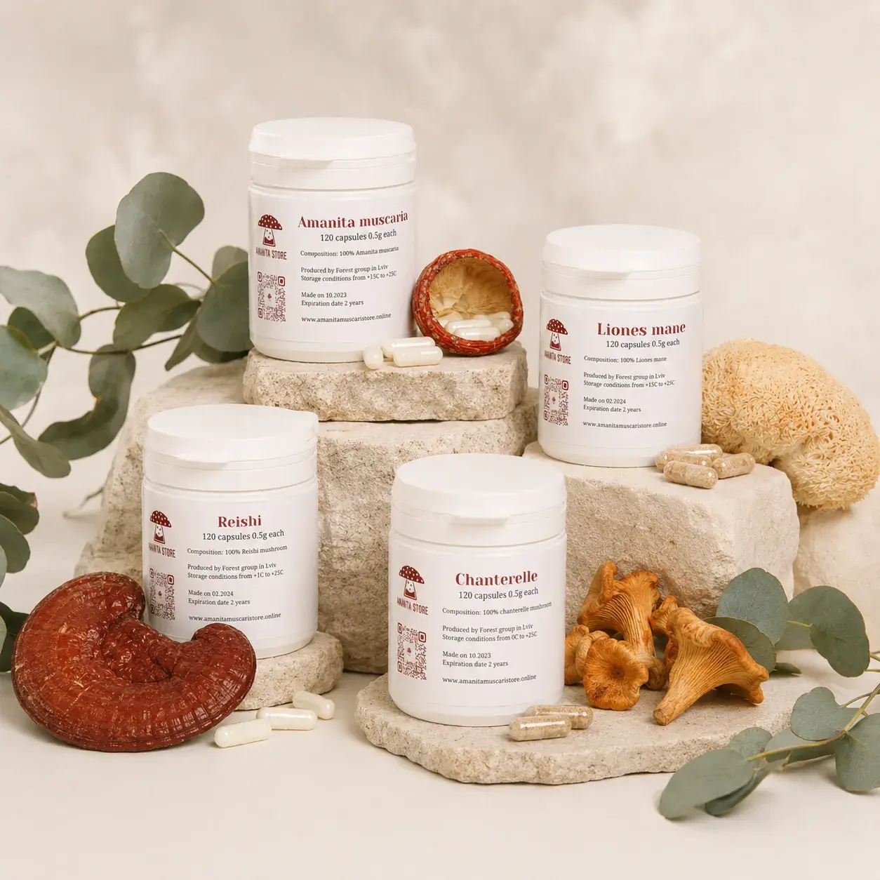 Mushroom Capsules