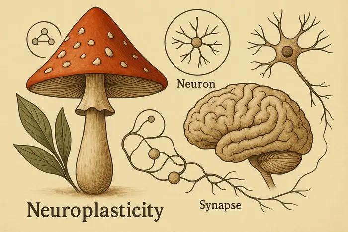 Fly agaric and neuroplasticity: improve brain connections article cover