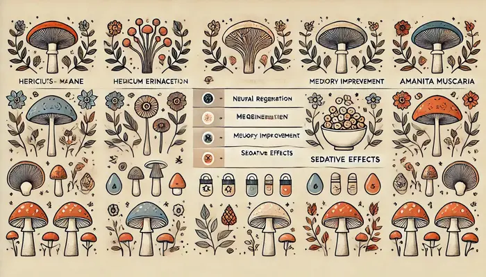 Lion's Mane and Amanita: Properties and Differences article cover