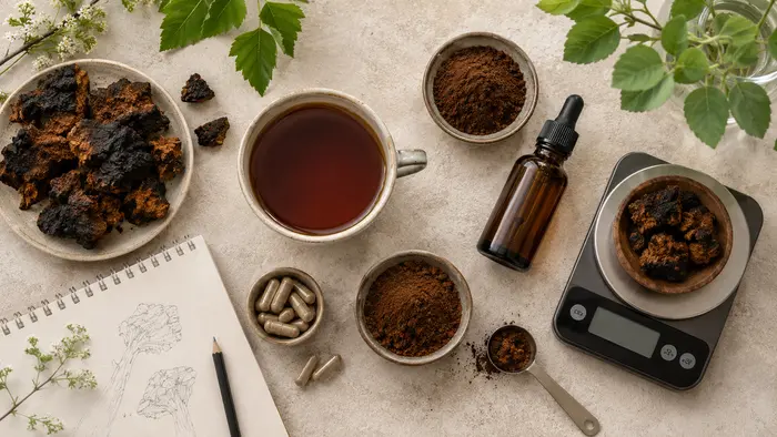 Chaga Mushroom Dosage: Tea, Extract, and Safety Guide article cover