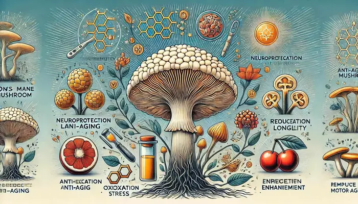 Lion's Mane for Longevity: Anti-Aging Properties article cover