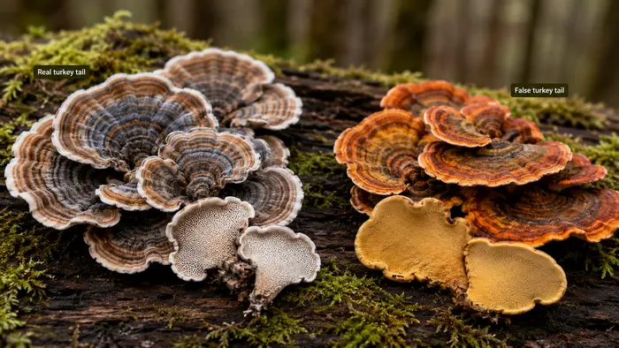 Real vs False Turkey Tail: How to Tell Them Apart article cover