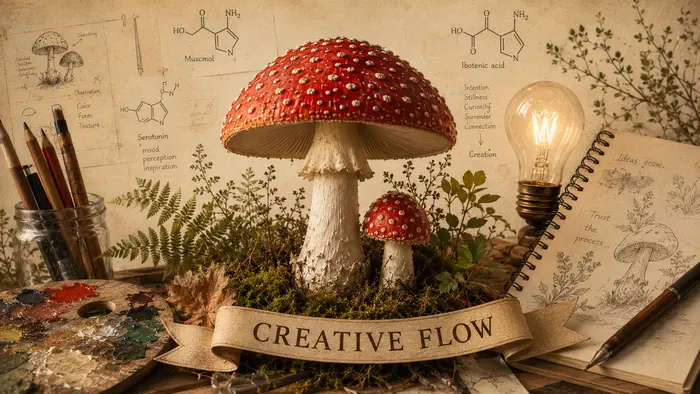 Fly agaric and creativity: how to boost inspiration article cover