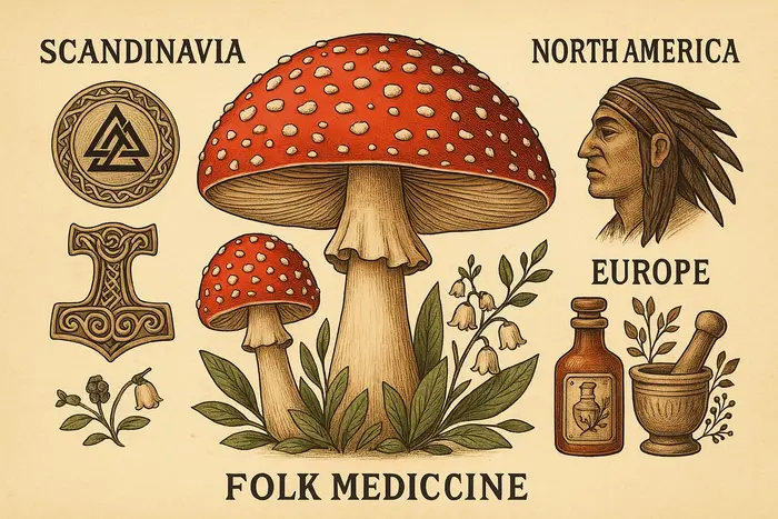 Fly-agaric in folk medicine: traditions of different peoples article cover