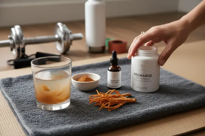 Cordyceps for Recovery and Fatigue: Post-Workout Guide article cover
