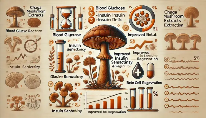 Chaga Extract: Glucose, Insulin and Pancreatic Health article cover