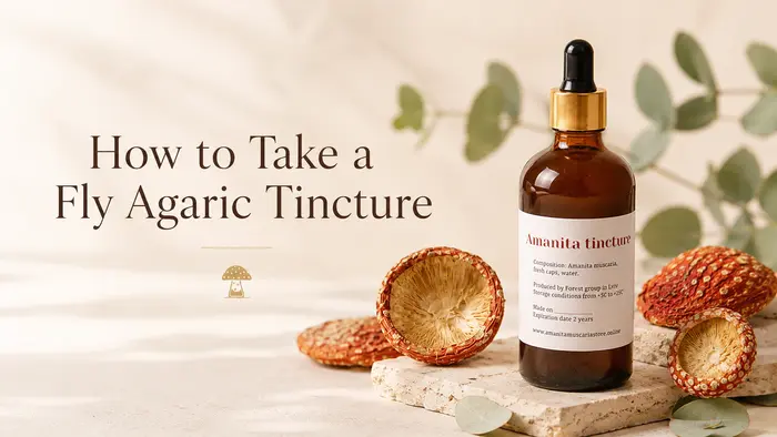 How to take a fly agaric tincture article cover